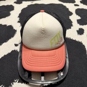 Vintage 00s Fox Racing Hat Cap Adjustable Snap Back Adult OSFA